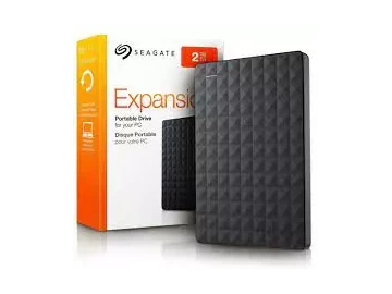 Seagate External Hard Drive 2TB Storage - 12 Months Warranty