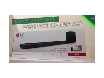 LG Sound Bar with Wireless Subwoofer SH4 300W