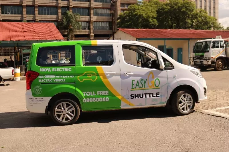 100% Electric Vehicle, Shuttle For Hire