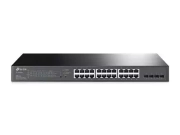 TP-Link JetStream 28-Port Gigabit Smart Switch with 24-Port PoE+