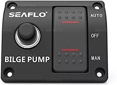 SEAFLO Bilge Pump Panel Switch SFSP-015-02 2024