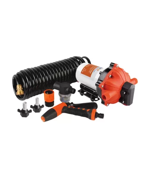 SEAFLO 51 Series Washdown Pump Kit With 6m Coiled Hose 2024