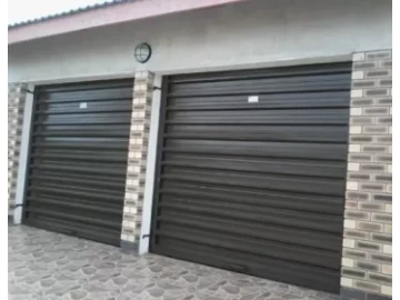 Roller shutter garage doors