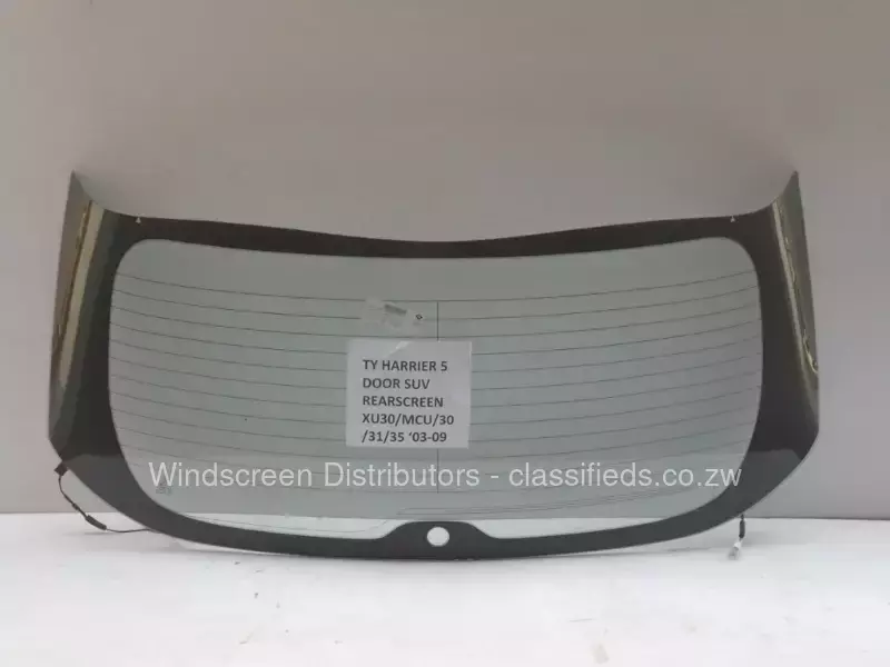 Rearscreen Toyota Harrier 5 Door SUV