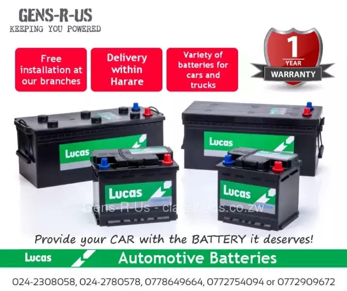 Lucas Automotive/Generator Battery
