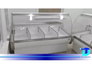 4 COMPARTMENT DISPLAY FREEZER