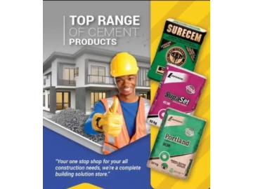 Supaset cement 42.5 PC 15 lafage cement