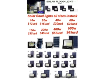Solar flood lights