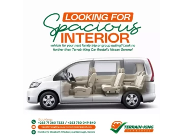 NISSAN SERENA 7 SEATER for hire - it's affordable!! From