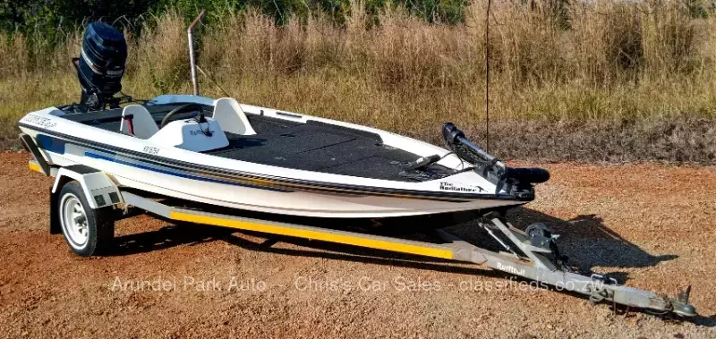 Ruffnek R160 Hull With Mercury 115 Power Trim Oil Injected Motor 1999