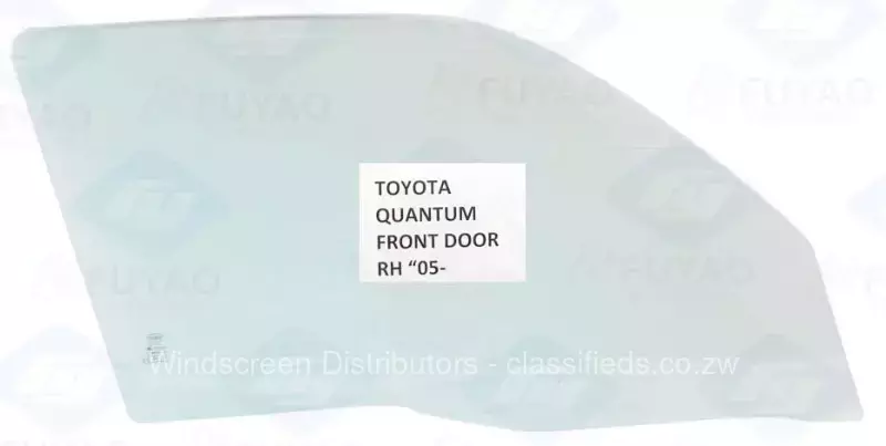 Doorglass Toyota Quantum