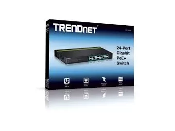 24-Port Gigabit PoE+ Switch - TRENDnet TPE-TG240g