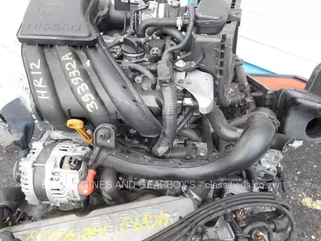 NISSAN LATIO/TIIDA HR12 ENGINE