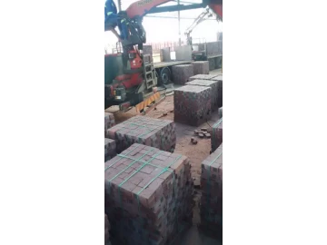 Parltlized red common bricks, load bearings and face bricks