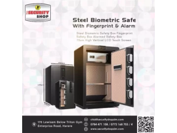 Digital Safe Steel Box with Fingerprint