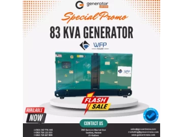 83KVA Silent Diesel Generator