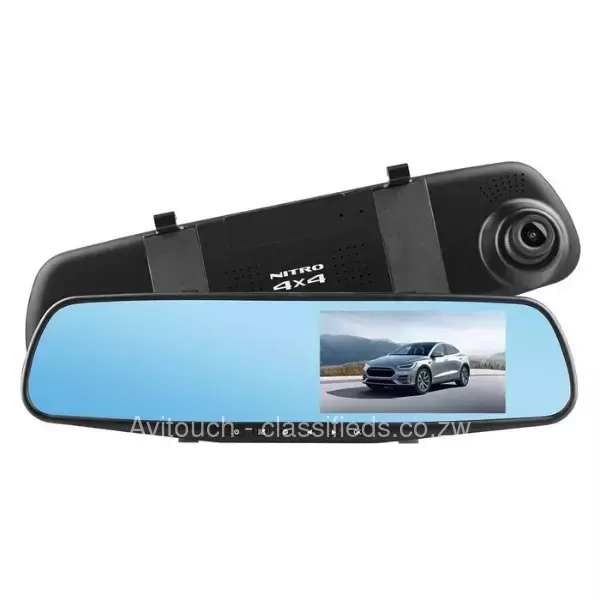 Car Dash Cam Backup Rearview Mirror Camera