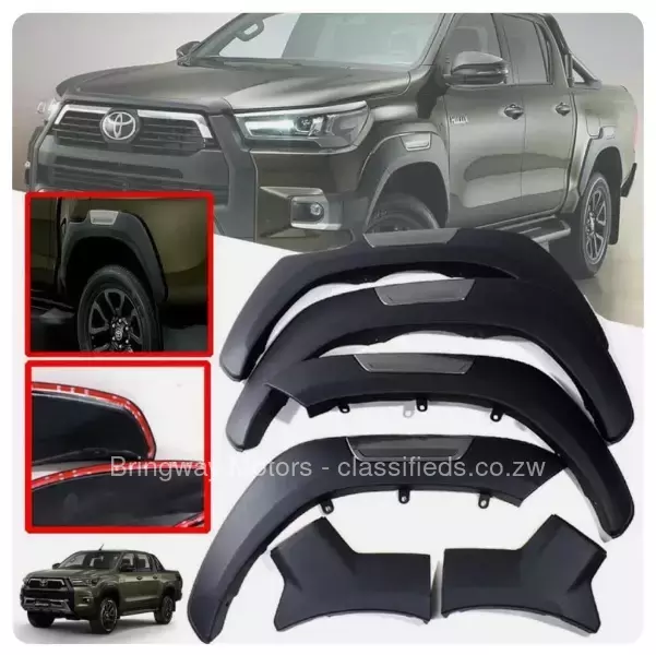 Wheel archs hilux gd6